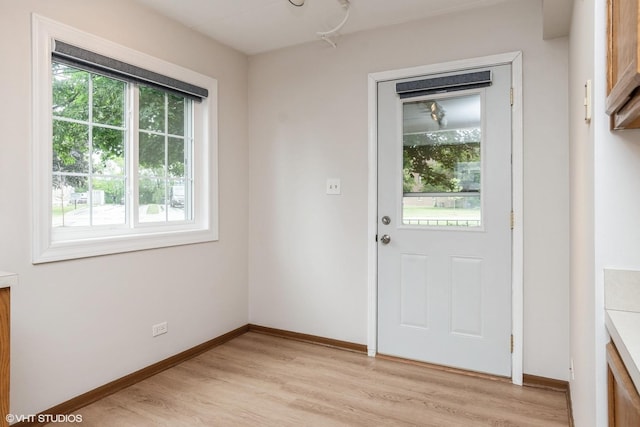 1258 Chalet Rd Unit 101, Naperville, IL 60563 - entryway featuring light wood-style flooring