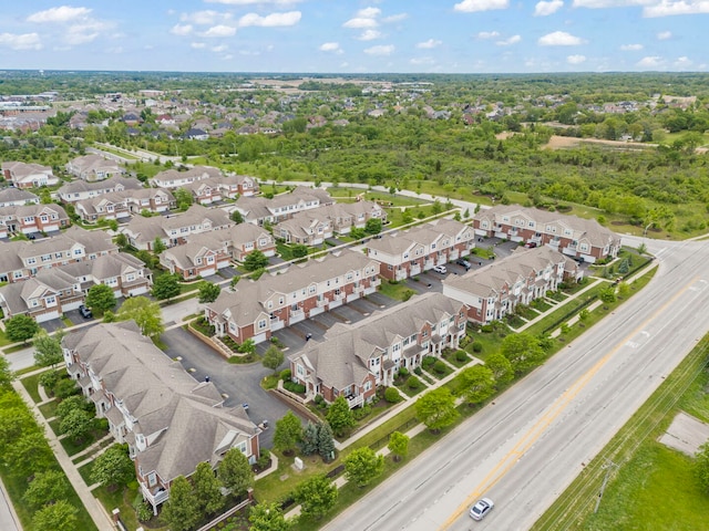 10615 W 153rd St, Orland Park, IL 60462 - aerial view of property and surrounding area with nearby suburban area