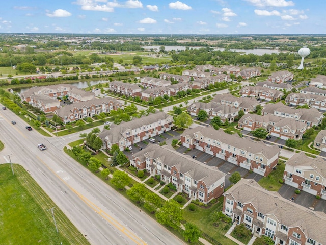 10615 W 153rd St, Orland Park, IL 60462 - aerial overview of property's location with nearby suburban area, a nearby body of water, and a main thoroughfare