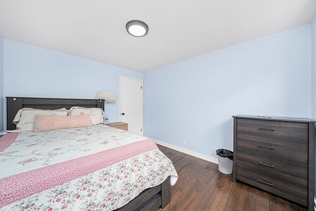 1723 W 75th Pl, Chicago, IL 60620 - bedroom featuring dark wood finished floors and baseboards