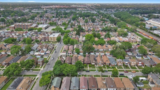 1723 W 75th Pl, Chicago, IL 60620 - aerial view of property's location featuring nearby suburban area