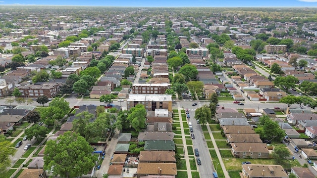 1723 W 75th Pl, Chicago, IL 60620 - aerial overview of property's location featuring nearby suburban area