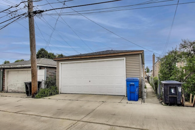 3645 W 66th St, Chicago, IL 60629 - view of detached garage