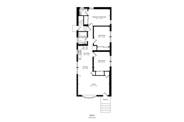 3645 W 66th St, Chicago, IL 60629 - room layout