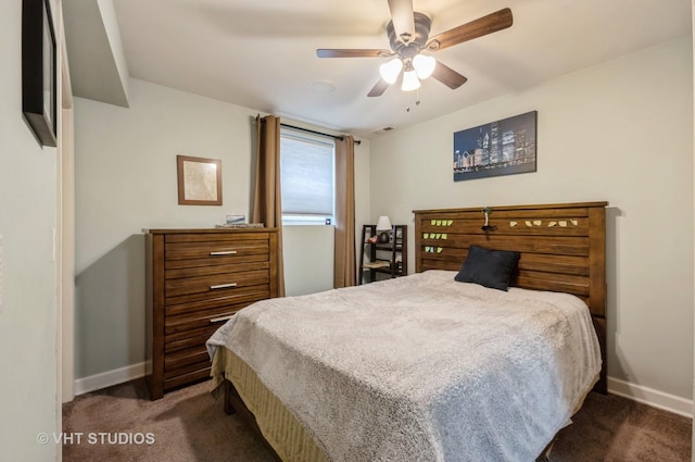 1849 W Newport Ave Unit 1, Chicago, IL 60657 - bedroom featuring carpet flooring and ceiling fan