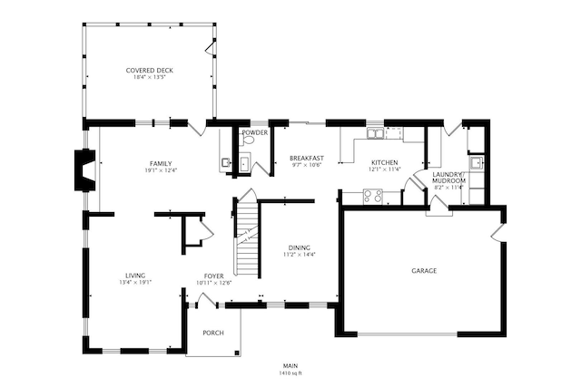 1480 Briar Cv, Wheaton, IL 60189 - home floor plan