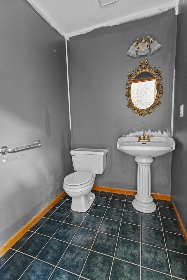 2 Lake Metonga Trl, Grant Park, IL 60940 - bathroom with toilet and tile patterned floors