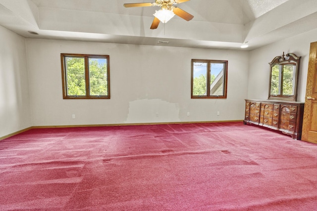 2 Lake Metonga Trl, Grant Park, IL 60940 - carpeted empty room featuring plenty of natural light and ceiling fan