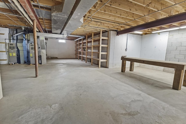 2 Lake Metonga Trl, Grant Park, IL 60940 - below grade area with heating unit