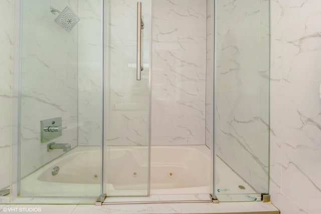 1346 S Wabash Ave Unit D, Chicago, IL 60605 - full bathroom with a combined bath / shower with jetted tub