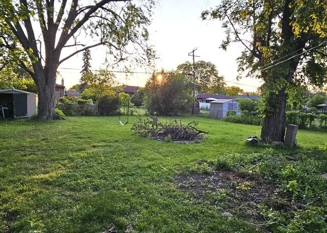 12732 S Austin Ave, Palos Heights, IL 60463 - view of yard