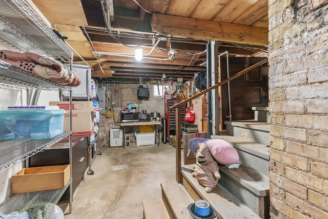 20425 N Hazelcrest Rd, Palatine, IL 60074 - basement featuring stairs
