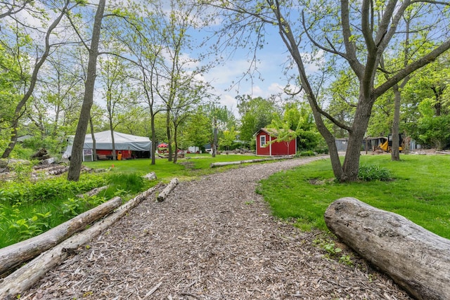 20425 N Hazelcrest Rd, Palatine, IL 60074 - view of property's community with a yard