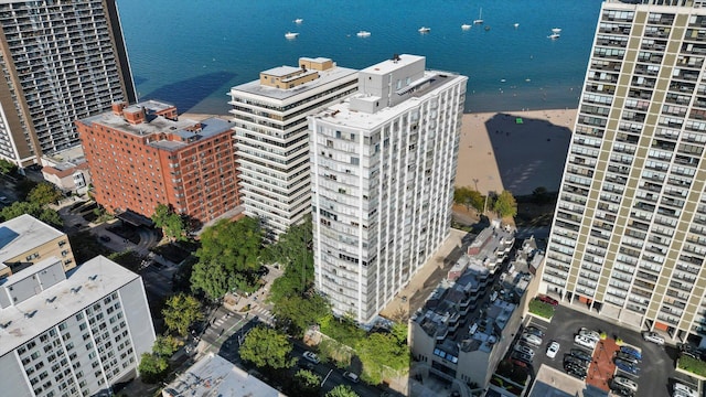 5757 N Sheridan Rd Unit 5J, Chicago, IL 60660 - bird's eye view of a large body of water