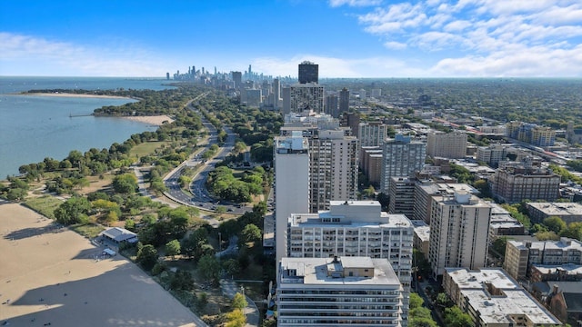 5757 N Sheridan Rd Unit 5J, Chicago, IL 60660 - view of urban area featuring a large body of water