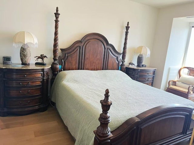363 E Wacker Dr Unit 4801, Chicago, IL 60601 - bedroom featuring wood finished floors