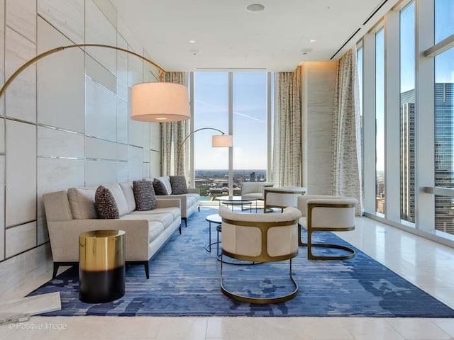 363 E Wacker Dr Unit 4801, Chicago, IL 60601 - building lobby featuring expansive windows