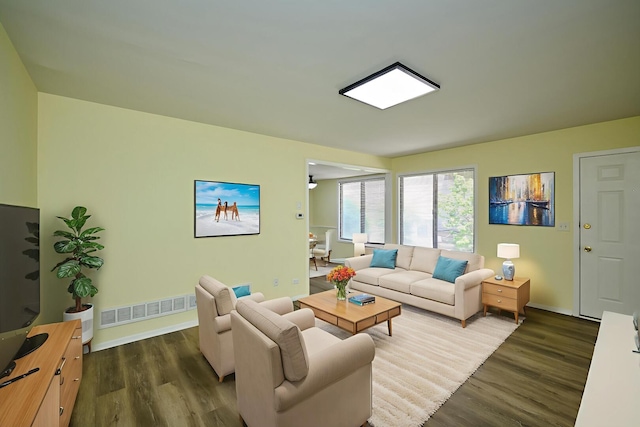6256 Kit Carson Dr Unit 6256, Hanover Park, IL 60133 - living area with wood finished floors and baseboards