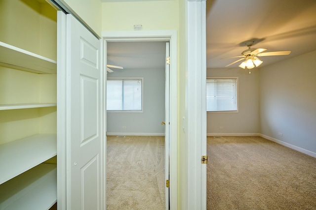 6256 Kit Carson Dr Unit 6256, Hanover Park, IL 60133 - hall featuring carpet flooring and baseboards