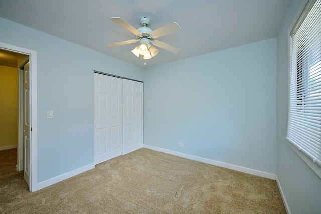 6256 Kit Carson Dr Unit 6256, Hanover Park, IL 60133 - unfurnished bedroom with carpet floors, baseboards, and a closet