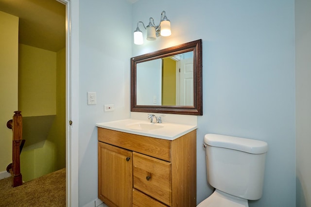 6256 Kit Carson Dr Unit 6256, Hanover Park, IL 60133 - bathroom with vanity and toilet