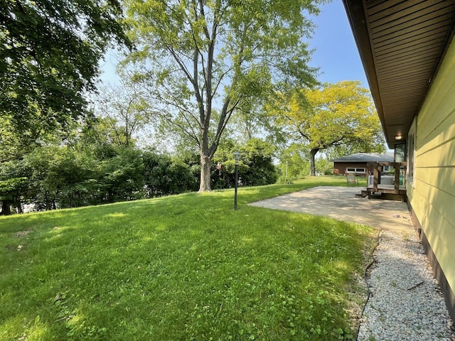 2009 Boehme St, Lockport, IL 60441 - view of grassy yard featuring a patio area