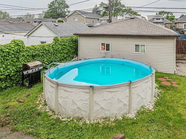 2822 N 76th Ct, Elmwood Park, IL 60707 - view of swimming pool featuring grilling area