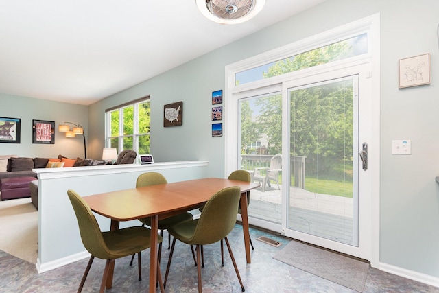 3518 Matisse Dr, Saint Charles, IL 60175 - dining space featuring baseboards
