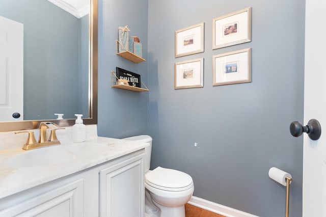 3518 Matisse Dr, Saint Charles, IL 60175 - bathroom with vanity and wood finished floors