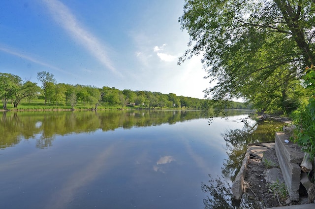 004 N 4201st Rd, Sheridan, IL 60551 - water view with a forest