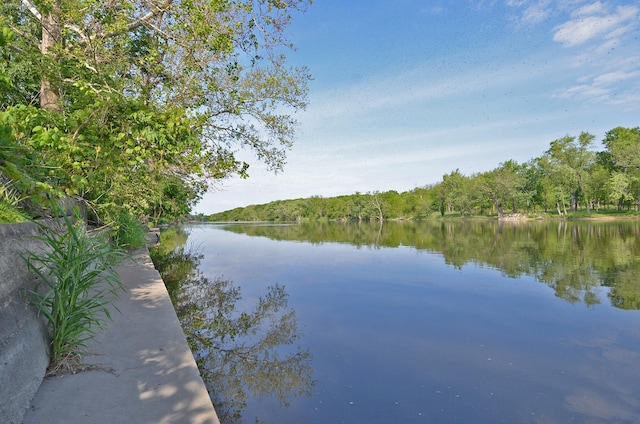 004 N 4201st Rd, Sheridan, IL 60551 - water view with a forest