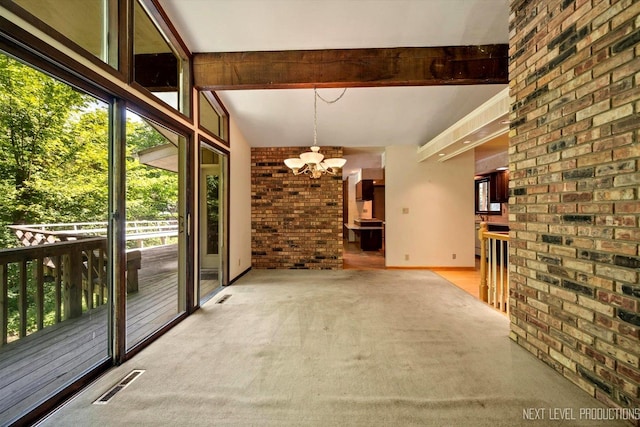 4N194 Thornly Rd, Saint Charles, IL 60174 - interior space featuring a chandelier