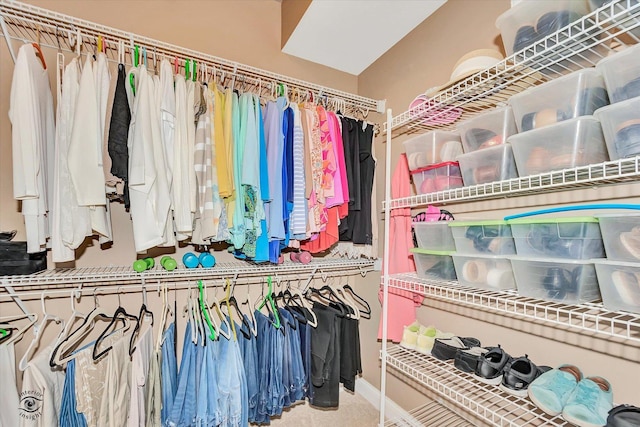 20400 Mackinac Point Dr, Frankfort, IL 60423 - walk in closet featuring carpet floors