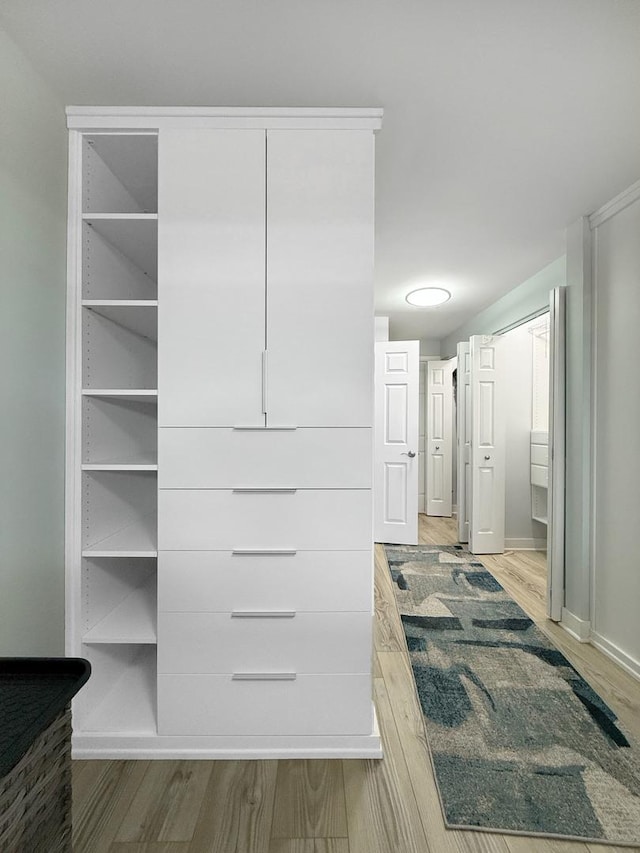 120 Collen Dr Unit 219, Lombard, IL 60148 - corridor with wood finished floors and baseboards