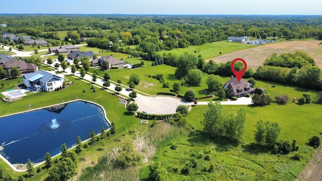 18545 S Marilynn Ct, Mokena, IL 60448 - aerial view of a large body of water