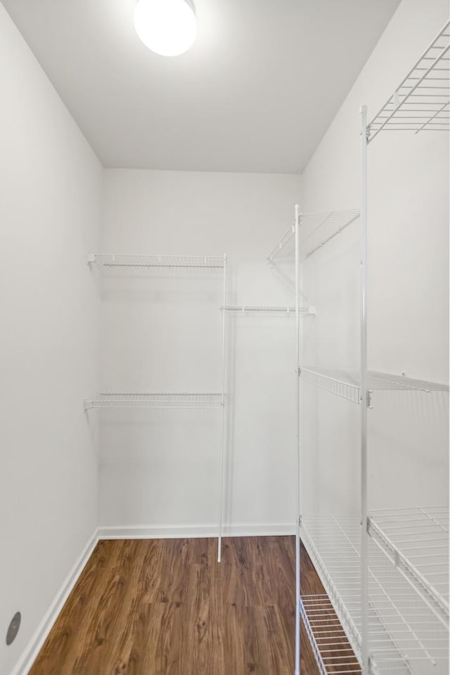 2215 Aurora Dr Unit 1, Pingree Grove, IL 60140 - spacious closet with wood finished floors