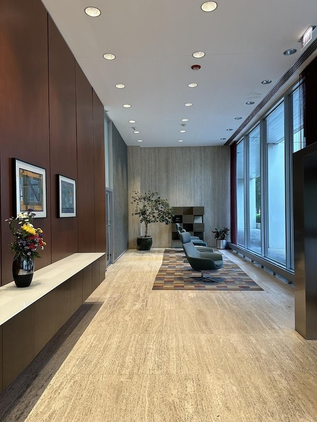 1700 E 56th St Unit 1706, Chicago, IL 60637 - lobby featuring recessed lighting