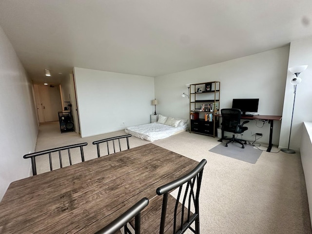 1700 E 56th St Unit 1706, Chicago, IL 60637 - carpeted dining space featuring an office area