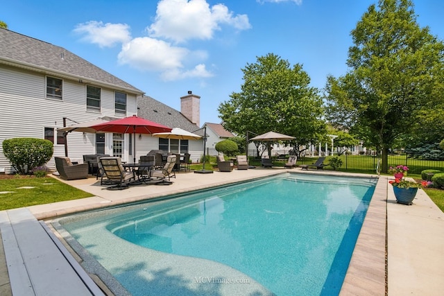 24255 Cropland Dr, Plainfield, IL 60544 - view of pool with a patio area