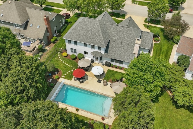 24255 Cropland Dr, Plainfield, IL 60544 - view of subject property featuring a pool