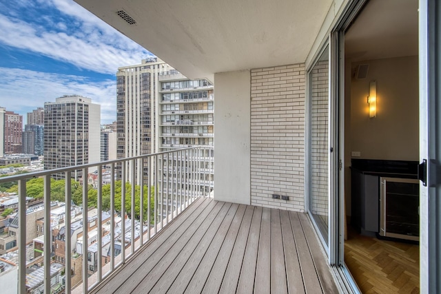 1000 N Lake Shore Plz Unit 17C, Chicago, IL 60611 - balcony featuring a city view