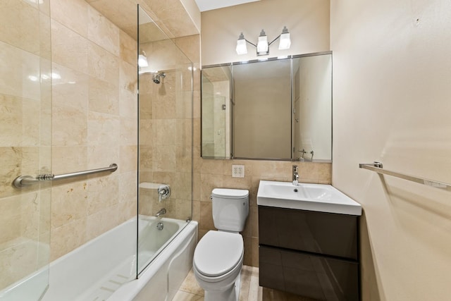 1000 N Lake Shore Plz Unit 17C, Chicago, IL 60611 - bathroom with toilet, vanity, and shower / washtub combination