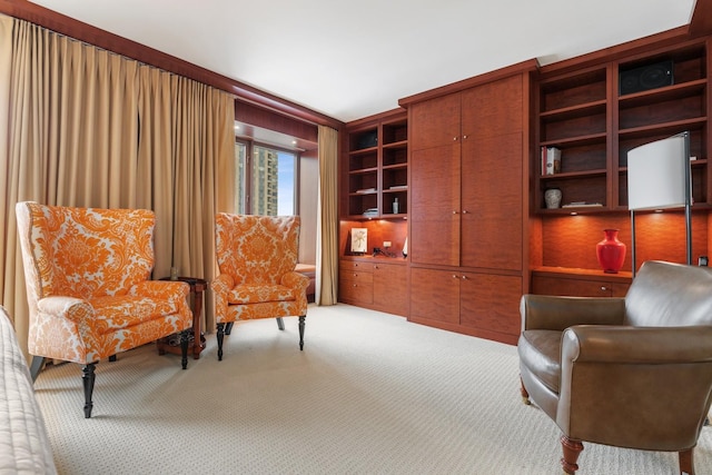 161 E Chicago Ave Unit 33De, Chicago, IL 60611 - living area with carpet floors