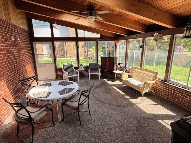 5N265 Neva Ter, Itasca, IL 60143 - sunroom with ceiling fan