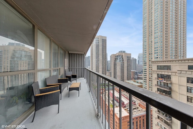 10 E Ontario St Unit 2806, Chicago, IL 60611 - balcony with a city view