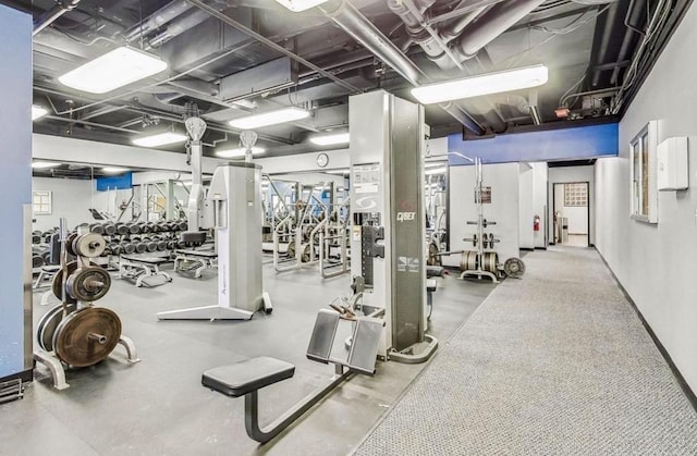 10 E Ontario St Unit 2806, Chicago, IL 60611 - view of workout area