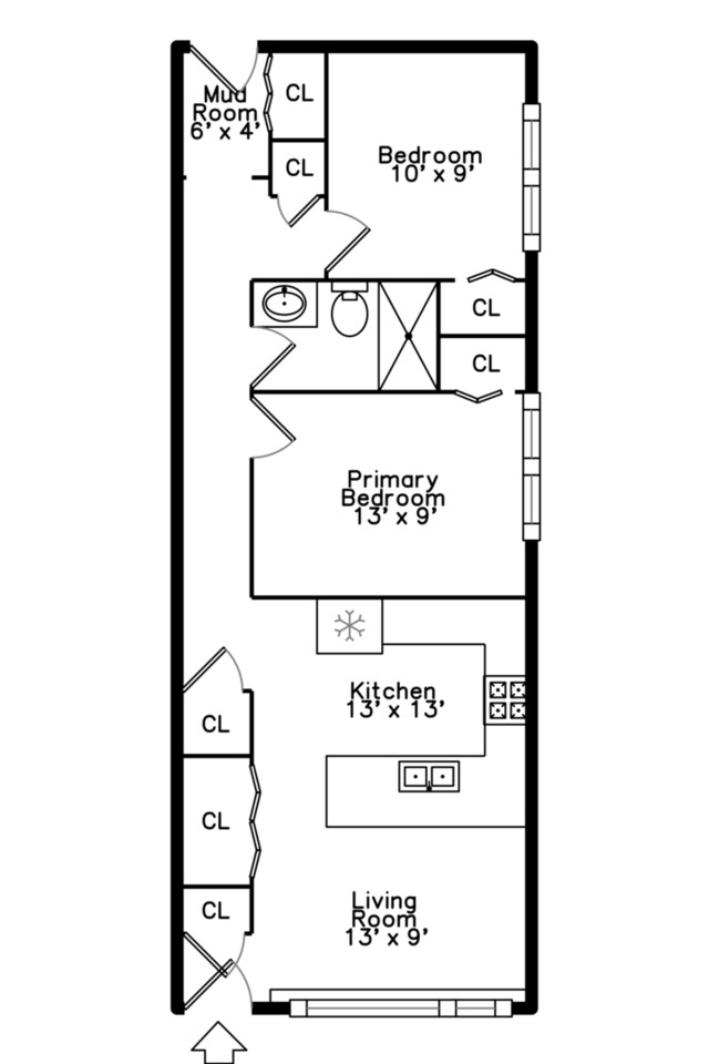 6513 S Langley Ave, Chicago, IL 60637 - property floor plan