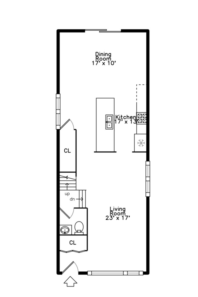 6513 S Langley Ave, Chicago, IL 60637 - property floor plan