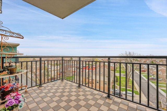 9355 Irving Park Rd Unit 506, Schiller Park, IL 60176 - view of balcony