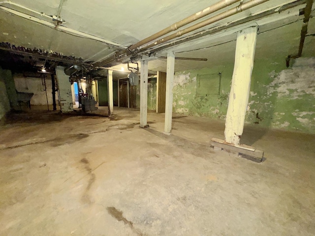 7514 S Rhodes Ave, Chicago, IL 60619 - view of unfinished below grade area